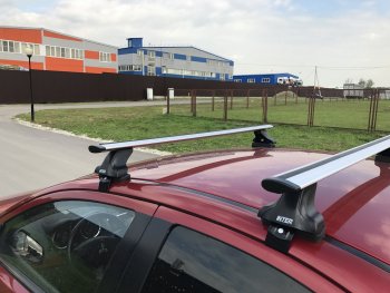 2 499 р. Комплект опор багажника INTER Nissan Almera G15 седан (2012-2019)  с доставкой в г. Пермь. Увеличить фотографию 2