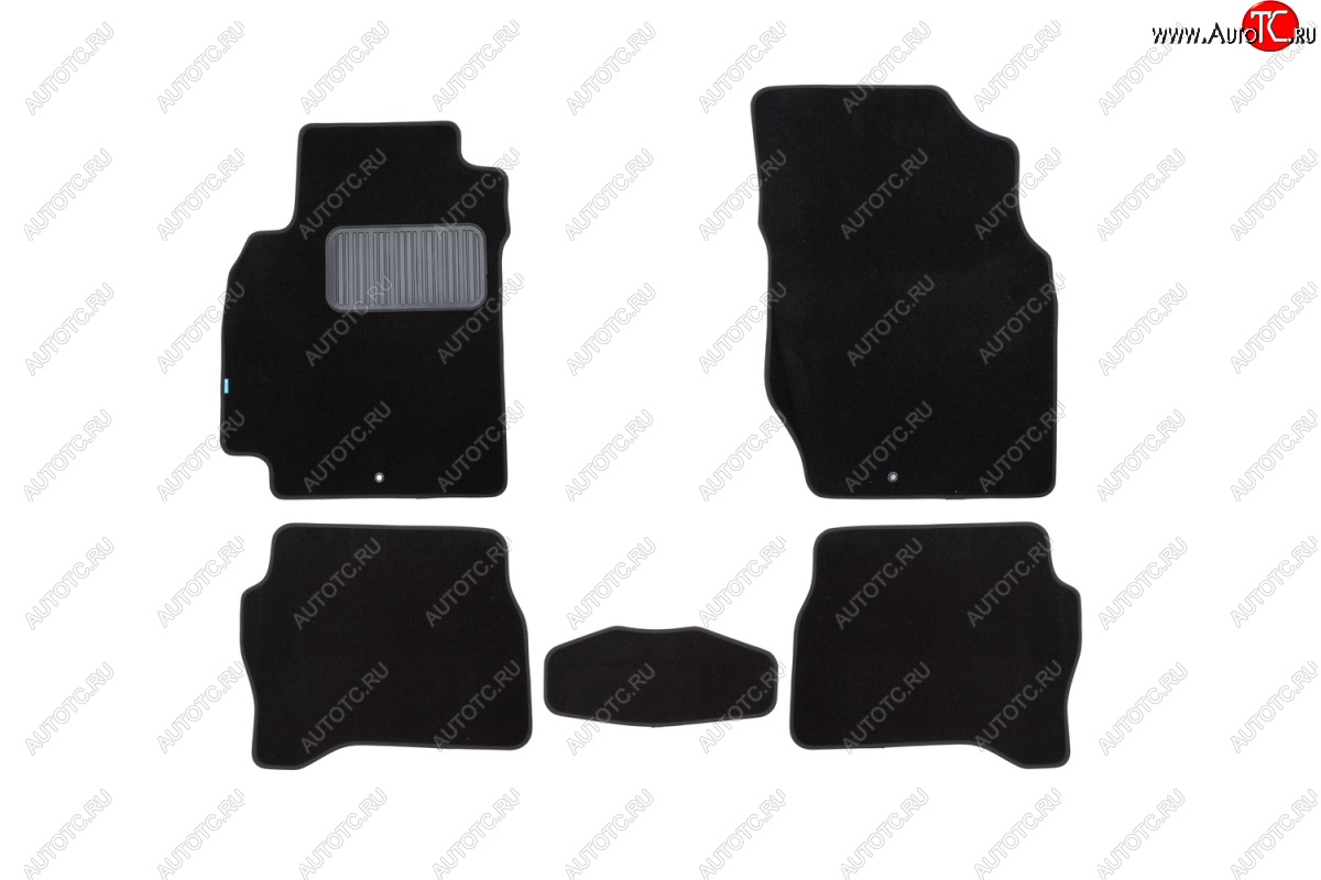 9 549 р. Коврики в салон Klever Premium (текстиль)  Nissan Almera Classic  седан (2006-2013) B10 (Черный)  с доставкой в г. Пермь
