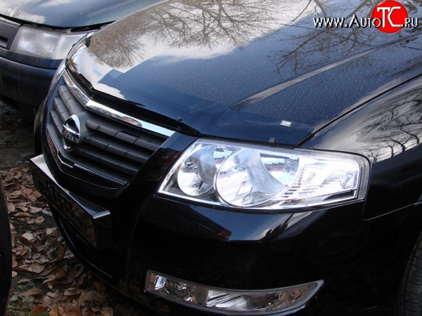 2 699 р. Дефлектор капота NovLine Nissan Almera Classic седан B10 (2006-2013)  с доставкой в г. Пермь