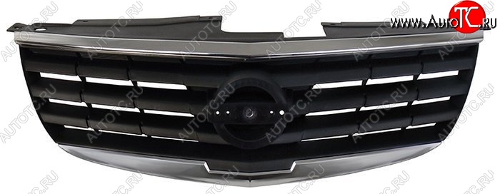 5 349 р. Решётка радиатора SAT Nissan Almera Classic седан B10 (2006-2013) (Неокрашенная)  с доставкой в г. Пермь