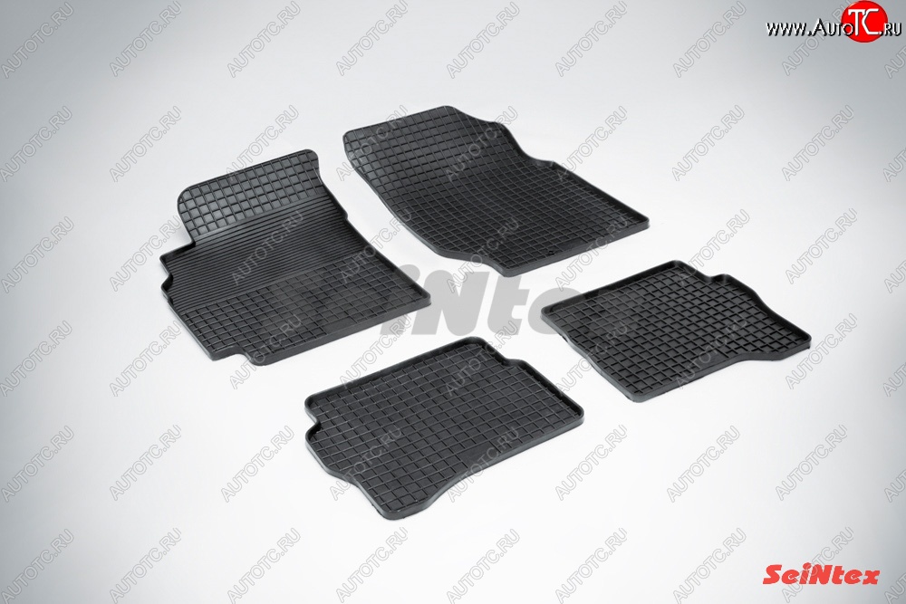 3 299 р. Износостойкие коврики в салон Seintex - Сетка Nissan Almera Classic седан B10 (2006-2013)  с доставкой в г. Пермь