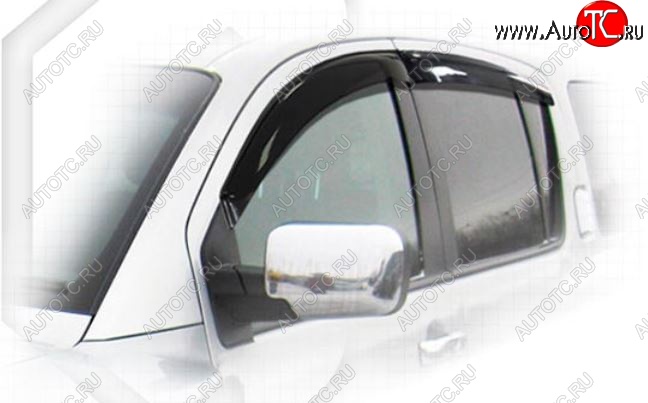 2 159 р. Дефлектора окон CA-Plastiс  Nissan Armada (2003-2007) TA60 дорестайлинг (Classic полупрозрачный)  с доставкой в г. Пермь