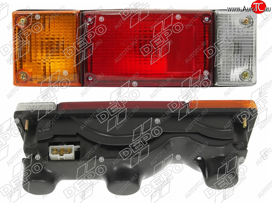 1 229 р. Левый фонарь задний DEPO Nissan Atlas F23 правый руль рестайлинг (1992-2007)  с доставкой в г. Пермь