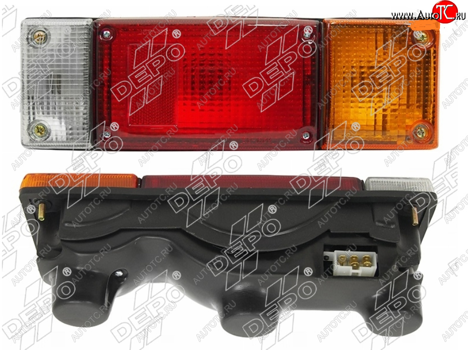 1 229 р. Правый фонарь задний DEPO Nissan Atlas F23 правый руль рестайлинг (1992-2007)  с доставкой в г. Пермь