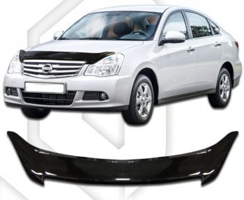Дефлектор капота CA-Plastic Nissan Bluebird Sylphy  седан (2005-2012) G11