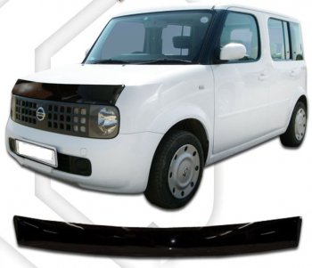 Дефлектор капота CA-Plastic Nissan Cube  2 (2002-2008)