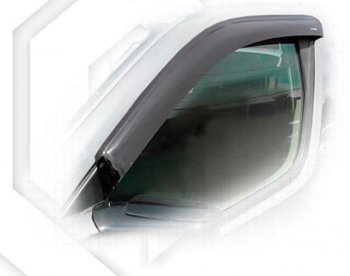 Дефлектора окон CA-Plastiс Nissan Elgrand 2 дорестайлинг (2002-2004) (Classic полупрозрачный)