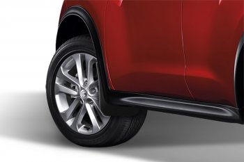 1 249 р. Брызговики Frosch (optimum, в пакете) Nissan Juke 1 YF15 дорестайлинг (2010-2014) (Передние)  с доставкой в г. Пермь. Увеличить фотографию 2