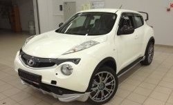 5 249 р. Решётка радиатора Impul Nissan Juke 1 YF15 дорестайлинг (2010-2014) (Неокрашенная)  с доставкой в г. Пермь. Увеличить фотографию 4