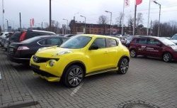5 249 р. Решётка радиатора Impul Nissan Juke 1 YF15 дорестайлинг (2010-2014) (Неокрашенная)  с доставкой в г. Пермь. Увеличить фотографию 8