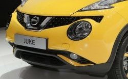 Сетка на бампер (рестайлинг) Novline Nissan Juke  1 YF15 (2010-2014) дорестайлинг