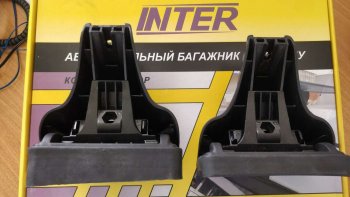 2 999 р. Комплект опор багажника INTER Nissan Juke 1 YF15 дорестайлинг (2010-2014)  с доставкой в г. Пермь. Увеличить фотографию 3