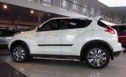12 049 р. Комплект дефлекторов окон Impul Nissan Juke 1 YF15 дорестайлинг (2010-2014)  с доставкой в г. Пермь. Увеличить фотографию 4