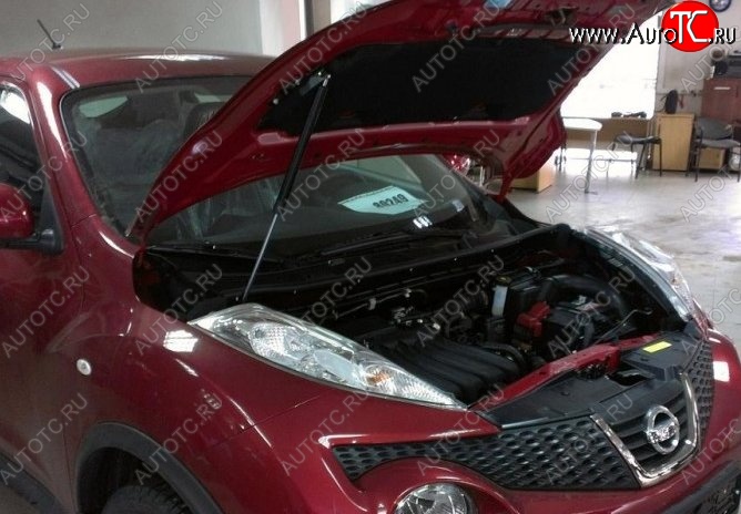 2 199 р. Газовый упор капота Berkut Nissan Juke 1 YF15 дорестайлинг (2010-2014)  с доставкой в г. Пермь