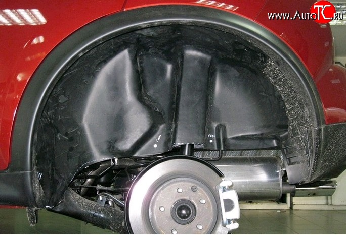 4 299 р. Задний левый подкрылок (4WD) NovLine Nissan Juke 1 YF15 дорестайлинг (2010-2014)  с доставкой в г. Пермь