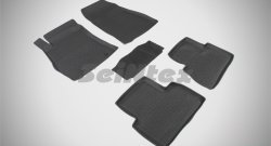Износостойкие коврики в салон с высоким бортом SeiNtex Premium 4 шт. (резина) Nissan Juke  1 YF15 (2010-2014) дорестайлинг