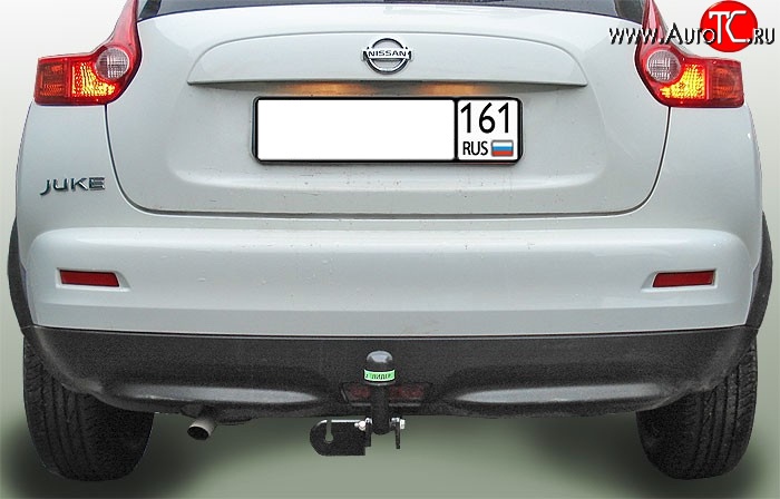 54 999 р. Фаркоп (2WD) Лидер Плюс Nissan Juke 1 YF15 дорестайлинг (2010-2014) (Без электропакета)  с доставкой в г. Пермь