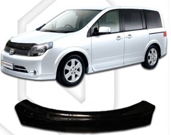 Дефлектор капота CA-Plastic Nissan Lafesta  B30 (2004-2006) дорестайлинг
