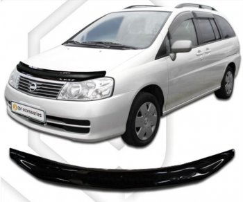 Дефлектор капота CA-Plastiс Nissan Liberty (2001-2004) рестайлинг