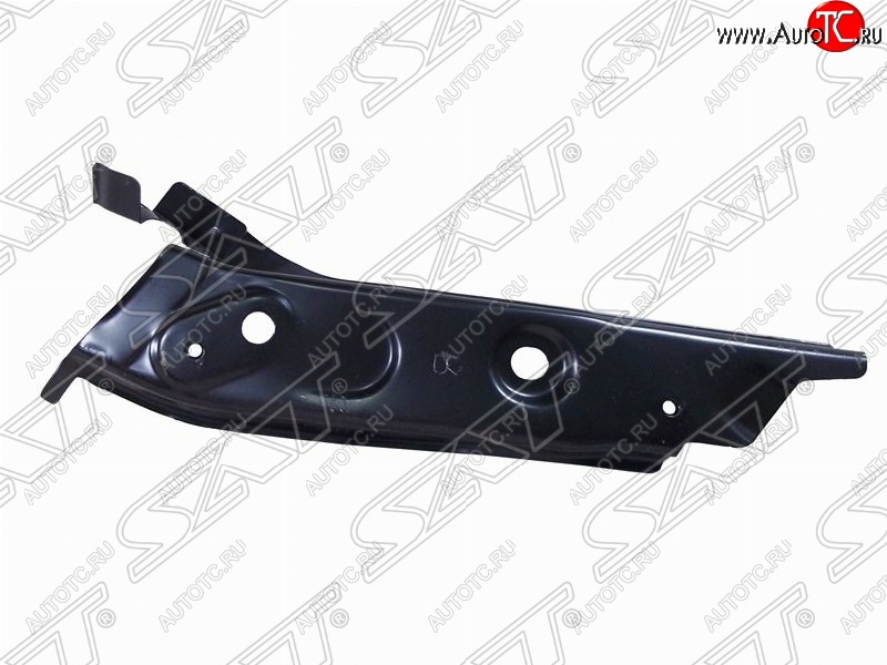 7 499 р. Левая рамка радиатора (верхняя часть) SAT Nissan Micra K12 5 дв. 2-ой рестайлинг (2007-2010) (Неокрашенная)  с доставкой в г. Пермь