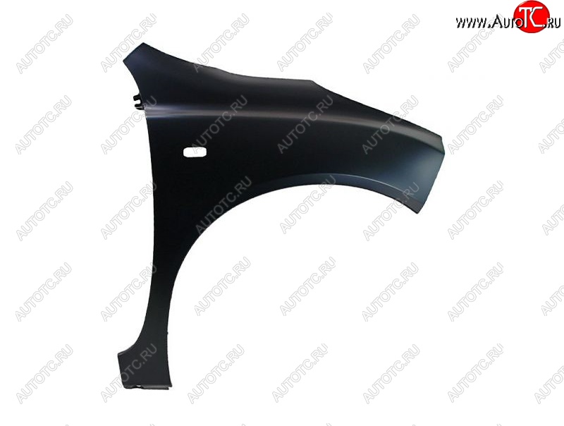 2 349 р. Крыло переднее SPARD (с отв. под повторитель, правое) Nissan Micra K12 5 дв. 2-ой рестайлинг (2007-2010) (Неокрашенное)  с доставкой в г. Пермь