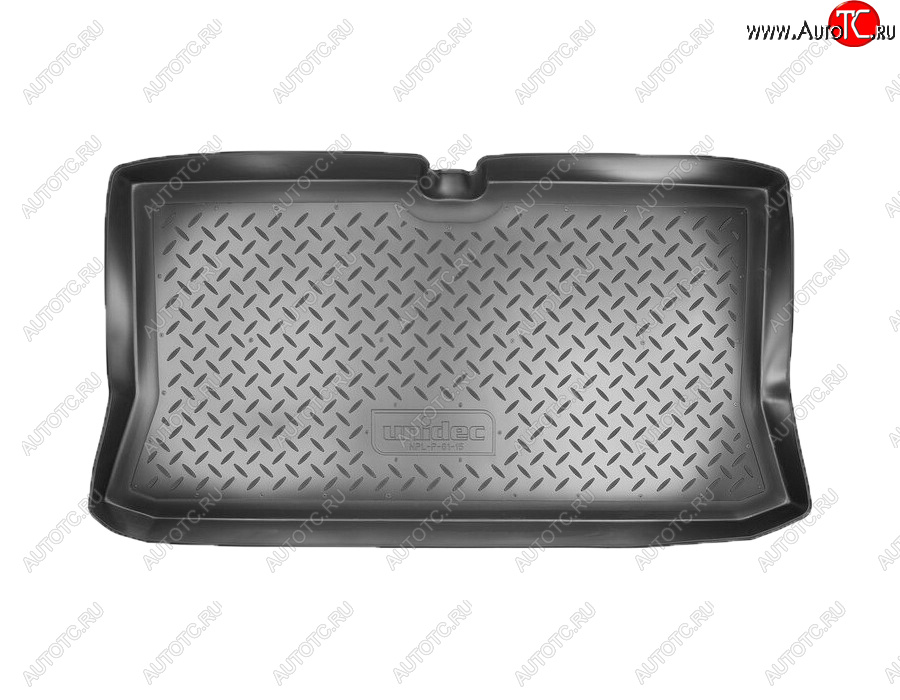 1 399 р. Коврик в багажник Norplast Unidec  Nissan Micra  K12 (2007-2010) 5 дв. 2-ой рестайлинг (Цвет: черный)  с доставкой в г. Пермь