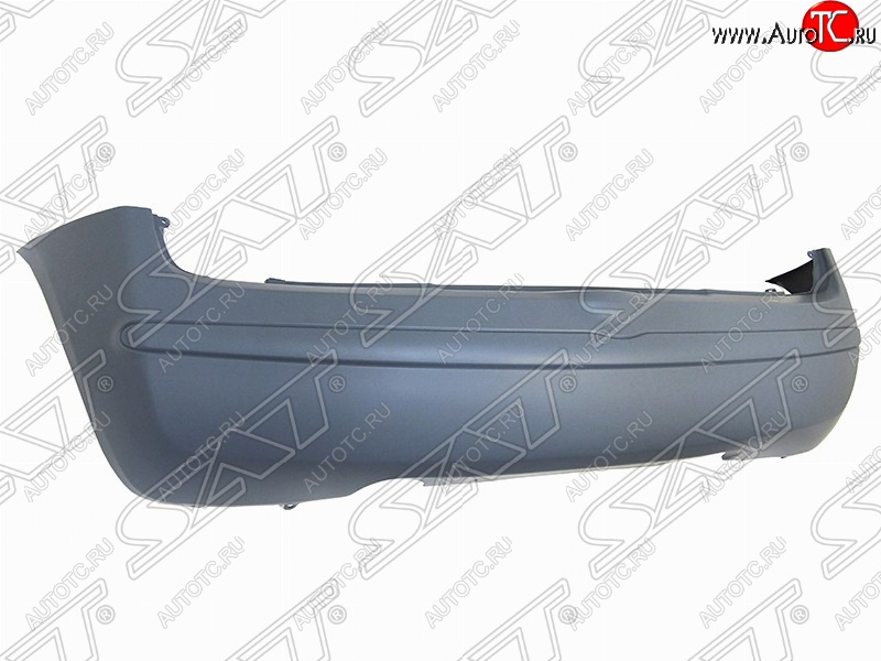 8 949 р. Бампер задний SAT  Nissan Micra  K12 (2007-2010) 5 дв. 2-ой рестайлинг (Неокрашенный)  с доставкой в г. Пермь