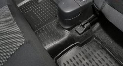 2 189 р. Коврики в салон Element 4 шт. (полиуретан) Nissan Micra K12 5 дв. 2-ой рестайлинг (2007-2010)  с доставкой в г. Пермь. Увеличить фотографию 3