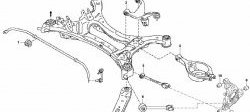 689 р. Полиуретановая втулка стабилизатора задней подвески Точка Опоры Nissan Murano 2 Z51 дорестайлинг (2008-2011)  с доставкой в г. Пермь. Увеличить фотографию 2
