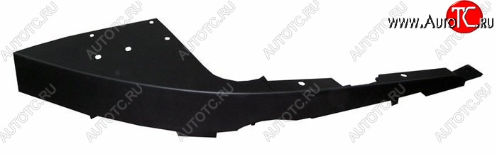 1 329 р. Накладка на стандартный бампер SAT (левая) Nissan Murano 1 Z50 (2002-2009) (Неокрашенная)  с доставкой в г. Пермь