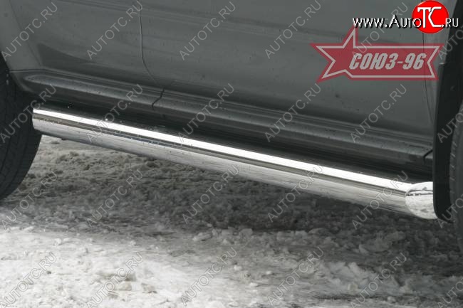 15 299 р. Защита порогов Souz-96 (d76) Nissan Murano 1 Z50 (2002-2009)  с доставкой в г. Пермь
