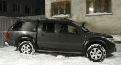 17 599 р. Накладки на колёсные арки RA (комплект) Nissan Navara 2 D40 дорестайлинг (2004-2010) (Поверхность шагрень)  с доставкой в г. Пермь. Увеличить фотографию 9
