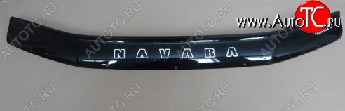 999 р. Дефлектор капота Russtal Nissan Navara 2 D40 дорестайлинг (2004-2010)  с доставкой в г. Пермь