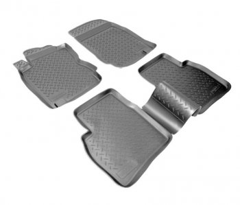 Комплект ковриков в салон Norplast Unidec Nissan Note 1 E11 дорестайлинг (2004-2008) (Цвет: черный)