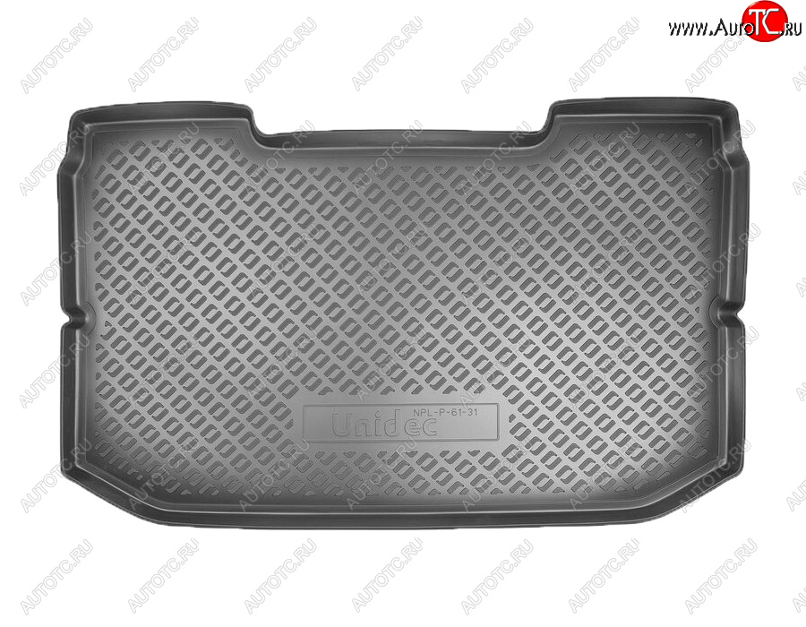 1 339 р. Коврик в багажник Norplast Unidec  Nissan Note  1 (2004-2008) E11 дорестайлинг (Цвет: черный)  с доставкой в г. Пермь