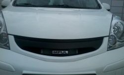 9 649 р. Решётка радиатора Impul Nissan Note 1 E11 рестайлинг (2008-2013) (Неокрашенная)  с доставкой в г. Пермь. Увеличить фотографию 2