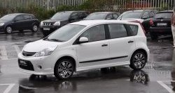 9 649 р. Решётка радиатора Impul Nissan Note 1 E11 рестайлинг (2008-2013) (Неокрашенная)  с доставкой в г. Пермь. Увеличить фотографию 8
