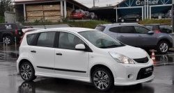 9 649 р. Решётка радиатора Impul Nissan Note 1 E11 рестайлинг (2008-2013) (Неокрашенная)  с доставкой в г. Пермь. Увеличить фотографию 9