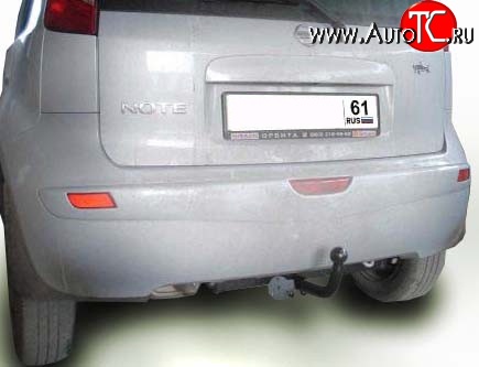 155 999 р. Фаркоп Лидер Плюс  Nissan Note  1 (2004-2008) E11 дорестайлинг (Без электропакета)  с доставкой в г. Пермь