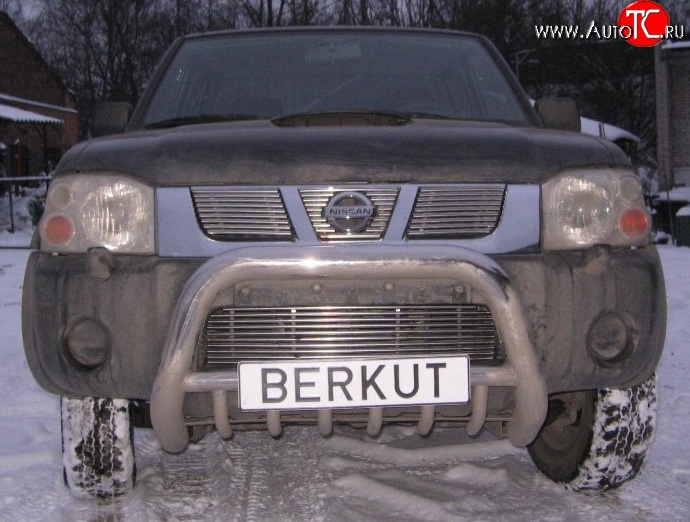 5 099 р. Декоративная вставка воздухозаборника Berkut Nissan NP300 (2008-2013)  с доставкой в г. Пермь