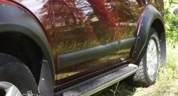 3 299 р. Молдинги дверей RA (узкие, комплект) Nissan Pathfinder R51 дорестайлинг (2004-2007) (Поверхность глянец (под окраску), Неокрашенные)  с доставкой в г. Пермь. Увеличить фотографию 5