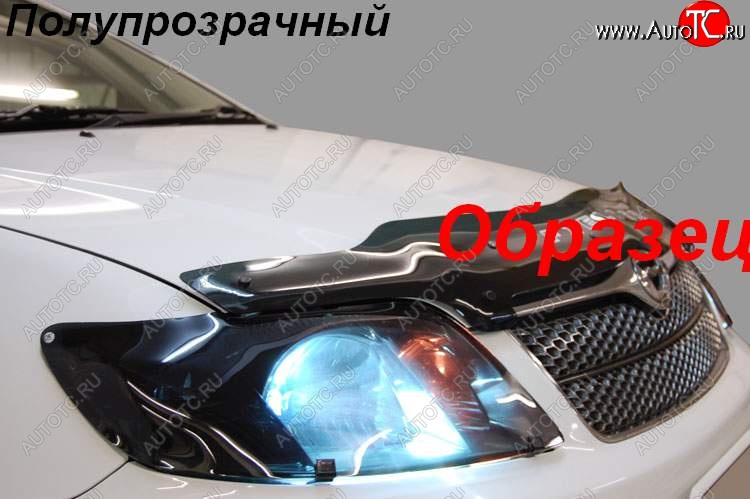 1 899 р. Защита фар CA-Plastic  Nissan Pathfinder  R51 (2004-2007) дорестайлинг (Classic черный)  с доставкой в г. Пермь