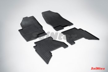 Износостойкие коврики в салон Seintex Сетка Nissan Pathfinder  R51 (2004-2014) дорестайлинг, рестайлинг