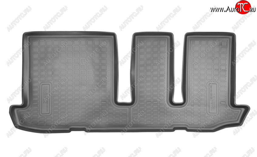 1 159 р. Коврик салона Norplast Unidec (3-ий ряд)  Nissan Pathfinder  R52 (2012-2017) дорестайлинг (Цвет: черный)  с доставкой в г. Пермь