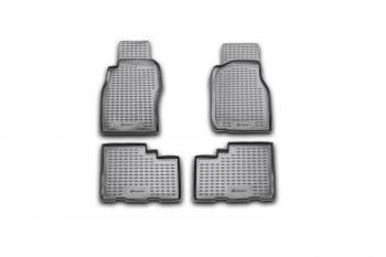 Комплект ковриков салона Element (полиуретан) Nissan Patrol 5 Y61 2-ой рестайлинг (2004-2010)