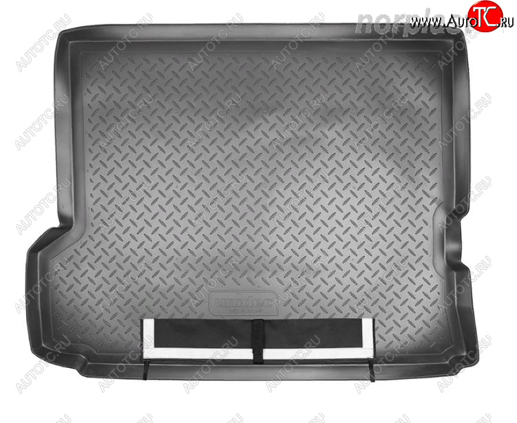 3 299 р. Коврик багажника Norplast Unidec  Nissan Patrol  5 (2004-2010) Y61 2-ой рестайлинг (Черный, с погрузочным ковриком (фартуком))  с доставкой в г. Пермь