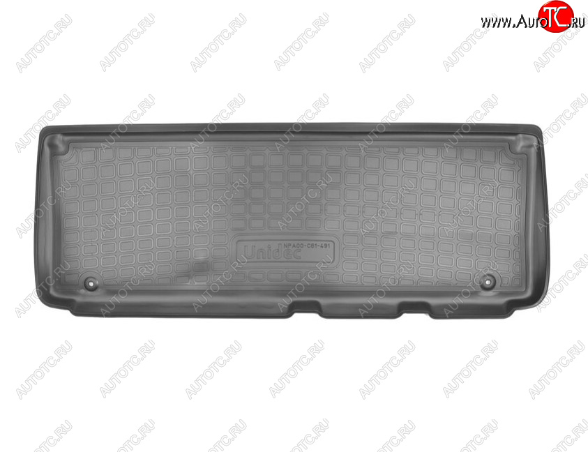 1 159 р. Коврик салонный Norplast Unidec (3-ий ряд)  Nissan Patrol  6 (2010-2017) Y62 дорестайлинг, Y62 рестайлинг (Цвет: черный)  с доставкой в г. Пермь