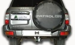 7 249 р. Фаркоп Лидер Плюс.  Nissan Patrol  5 (1997-2010) Y61 дорестайлинг, Y61 1-ый рестайлинг, Y61 2-ой рестайлинг (Без электропакета)  с доставкой в г. Пермь. Увеличить фотографию 2