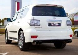 28 999 р. Молдинги (накладки на двери) Impul v2 Nissan Patrol 6 Y62 дорестайлинг (2010-2014) (Неокрашенные)  с доставкой в г. Пермь. Увеличить фотографию 4