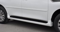 12 049 р. Молдинги (накладки на двери) Impul Nissan Patrol 6 Y62 дорестайлинг (2010-2014) (Неокрашенные)  с доставкой в г. Пермь. Увеличить фотографию 5